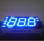 Blue Color Custom LED Display , Triple Digit 7 Segment LED Display For