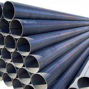 China Spiral Welded Black SSAW Carbon Steel Pipe API 5L X42 - X65 Large Diameter on sale