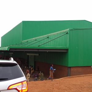 Q235 Steel Structure Workshop Prefab Metal Warehouse SGS Certificate