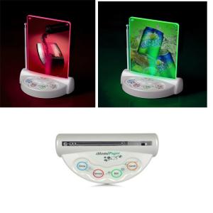 C200 Nice customized language logo wireless call button with menu folder