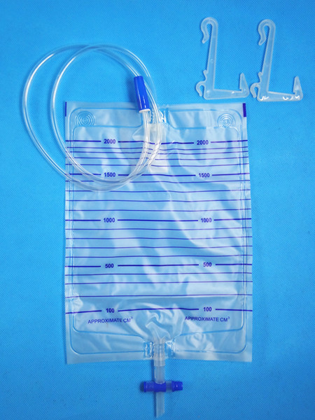 Quality T-tap VALVE urine bag with hanger wholesale