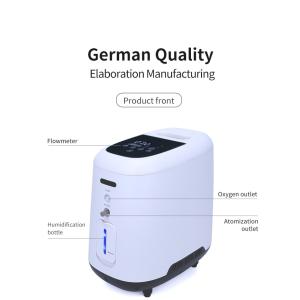 7L Large Screen LCD Oxygen Concentrator: Adsorption And Compression For