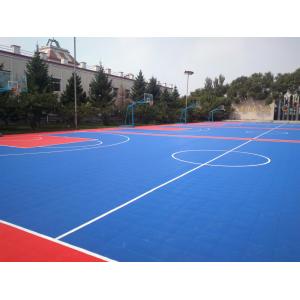Floated Waterproof Interlocking Sports Tiles No Cracking Badminton