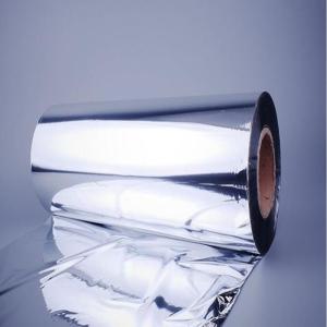 China Thermal Laminating Silver Glossy Reflective Mylar Metalized PET Film on sale