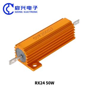 RX24 Gold Aluminum Housed Wirewound Power Resistor power resistor dynamic