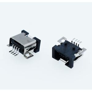 Waterproof 4 Pin Female SMT Micro USB Socket Connector