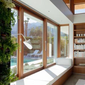 Modern House Aluminium Frame Sliding Window Insect Control Sliding Balcony