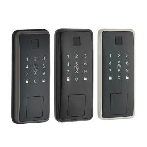 Cheap Smart Deadbolt Door Lock Bluetooth Keyless Entry Tuya Digital Fingerprint Wifi for sale