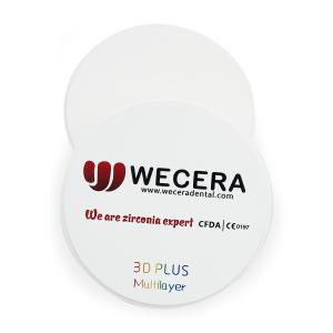 Flexural Strength 700-1050 MPa Pre-Colored Zirconia Disks for Precise Dental