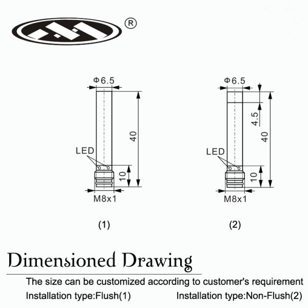 Inductive proximity switches Sensors IO6.5-M1.5PA-Y3V3/C40 smooth Male connector