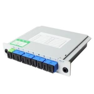 Singlemode 1x8 SC Apc Optical Splitter for FTTx Passive Networks