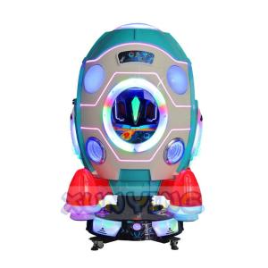 Cheap MP5 Screen Kiddie Rides Amusement Coin Operated Space Capsule Game Machine Age 8 Years for sale