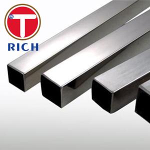 304 Rectangular Stainless Steel Tubing For Structure Purpose 0.3 - 4.5 Mm WT