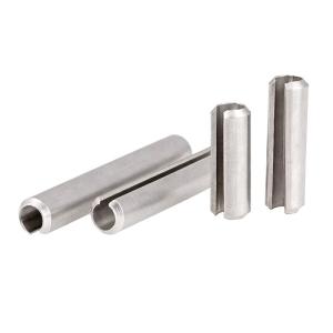 SUS304 Coiled Spring Pins Zinc Plated DIN1481 Elastic Cylindrical