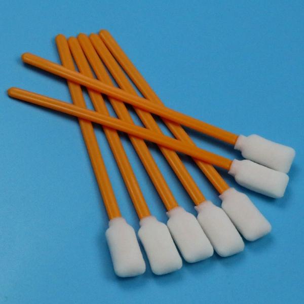 5" Lint Free Rectangular Foam Swab Orange Stick Inkjet Printer Cleaning Foam