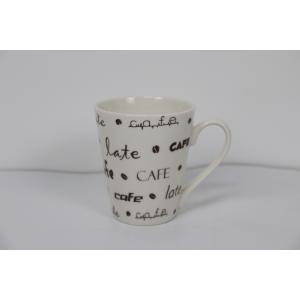 Customized Decals Design Ceramic Drinkware 310cc Ceramic New Bone China Coffee