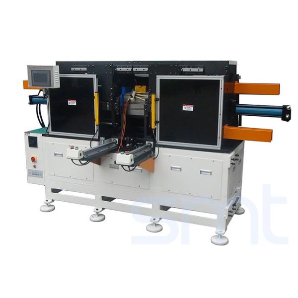 Quality Horizontal Type Long Stack Length Pump Stator Coil Pre - Forming Machine Big Power wholesale