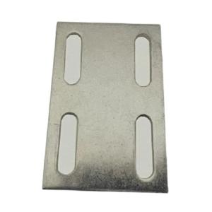 Buy cheap Fixing And Connecting Building Wall Embedded Steel Plates Anodized Rectangular from wholesalers