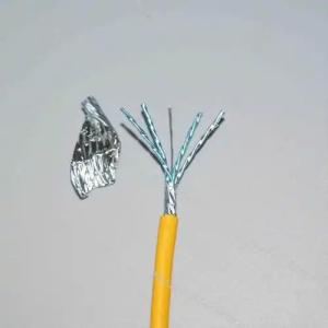 Cat8 SFTP Shielded Ethernet Cable 2000MHz 40Gbps 22AWG Pure Copper for Network