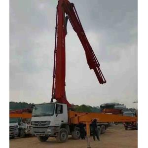 SY5419THB 56 Used Concrete Pump Truck 56M 6 Section Vertical reach