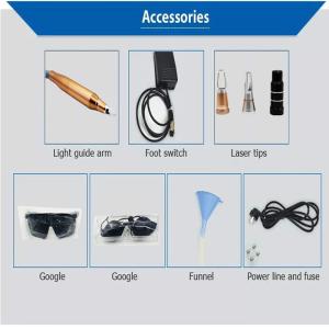 Q Switched Nd Yag Laser Tattoo Removal Machine Non - Invasive