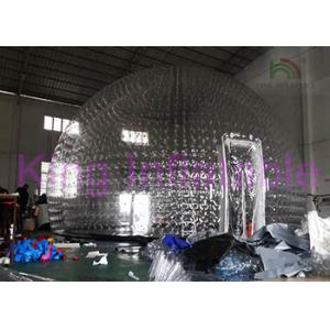 Dome Custom Inflatable Bubble Tent , Overall Transparent Inflatable Yard Tent