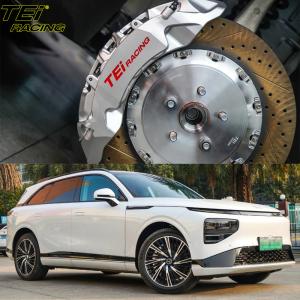 Cheap Front Big Brake Kit 10 Piston Caliper With 410x36mm Rotor BBK Auto Brake System For XPeng G9 21 Inch Car Rim for sale
