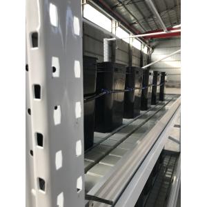 ABS Multi Level Marijuana Hydroponic Growing Racks 90tg/M2 Hydroponic Shelves