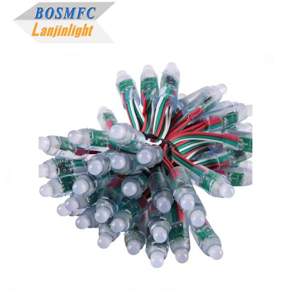 RGB Full Color Programmable DC5V LED Module WS2811 12mm Waterproof IP68 Smart