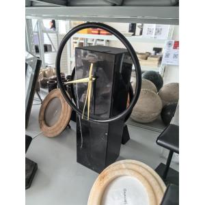 Black Custom Craft Marble Marquina Ornament With Smooth Surface