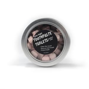 OEM Portable 50g Teeth Whitening Tablets With Fluoride Oral Cleaning Toothpaste