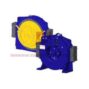 Cheap Lower Noise Gearless Motor For 2.5 M/S Elevator Parts for sale