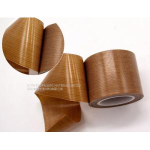 Brown High Temperature Resistant Self Adhesive PTFE Tape 0.13mm