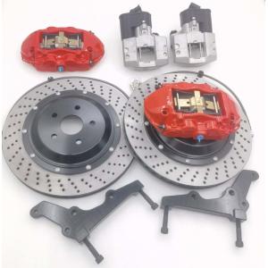 Cheap Four Pots Dual Rear Caliper Brembo GT4 With 380*28mm Driilled Disc For Alphard for sale