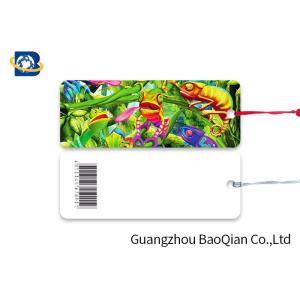 0.6mm PET 3D Lenticular Bookmark Customized Double Sides CMYK Printing