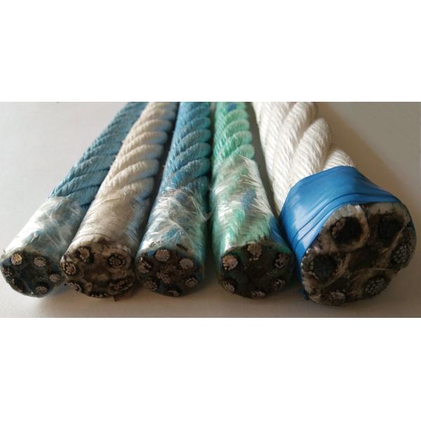 Quality 6 Strands Fishing Rope Polyester Combination Rope 12-60mm wholesale