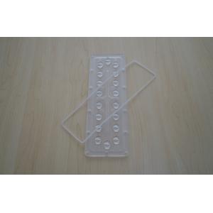 Cheap optical PC Led Reflector Lens Array For Road Lamp 154 X 79 Degree for sale