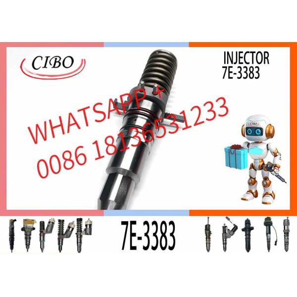 Quality Fuel Injector  7E-3383 7E3383  7E-6408 4P-9075 4P-9076 4P-9077 7E-3383 7C-0345For C+ Engine 3512A Series wholesale