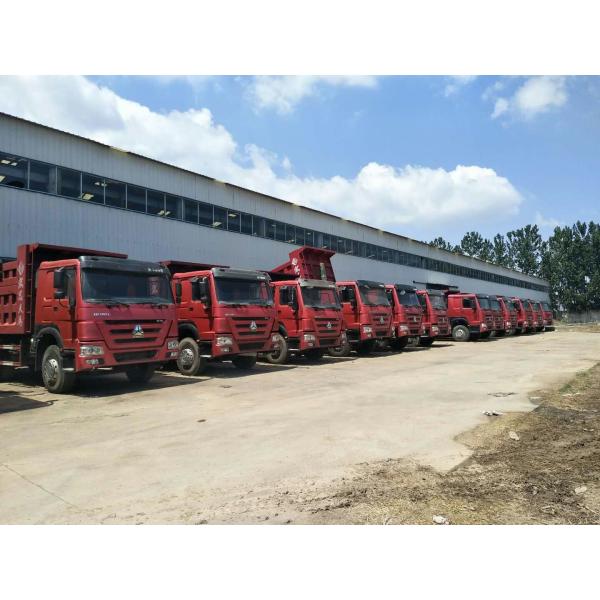 Quality Popular Used Dump Trucks / 6x4 Dump Truck With HOWO Engine Euro III Emission Standard wholesale