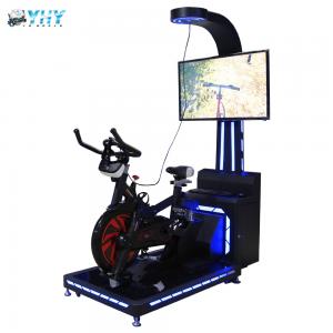 Cheap Vr Full Motion Bicycle Racing Simulator Games Gym Equipment For Amusement Park for sale