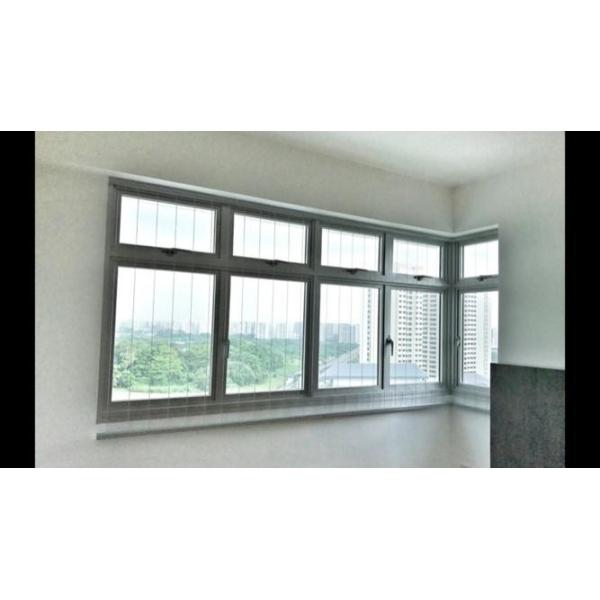 Quality Screw Fixed Anti Theft Invisible Grille With 2.5mm Wire Diameter And Side Covers wholesale