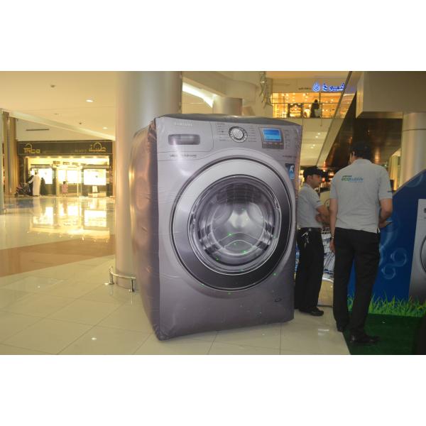 Giant Full Digital Printing Inflatable Custom Shaped Balloons, Washing Machine