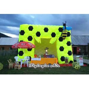 9m*6m*6m Yellow Honeycomb Inflatable Tent for Exhibition and Trade Show