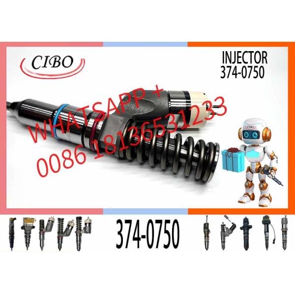 Common Rail C15 / C18 / C27 / C32 Diesel Engine Fuel Injector 374-0750 20R-2284