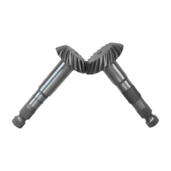 Non-90 ° Axis Angle Spiral Bevel Gear Pinion Skew Transmission For Front And