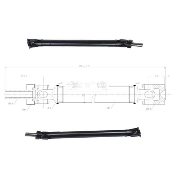 Quality Rear Drive Shaft Prop Shaft ASSY MB661084 Reman Fits 1992-1994 Mitsubishi Montero wholesale