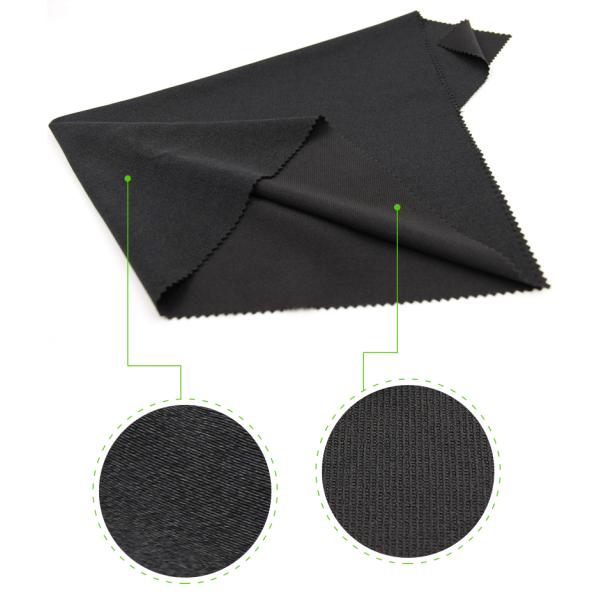 Anti - Pilling Circular Knit Fabric , Woven - Like 100 Polyester Knit Fabric