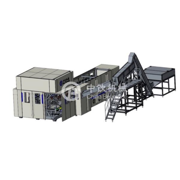 5L Water Bottles Packing Machine Stainless Steel Adjustable Capacity Gravity Filling