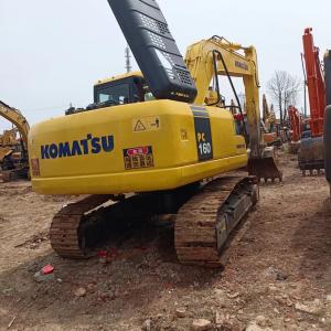 Used Construction Machine Japan Komatsu PC160 Excavator with EAP Engine and CE