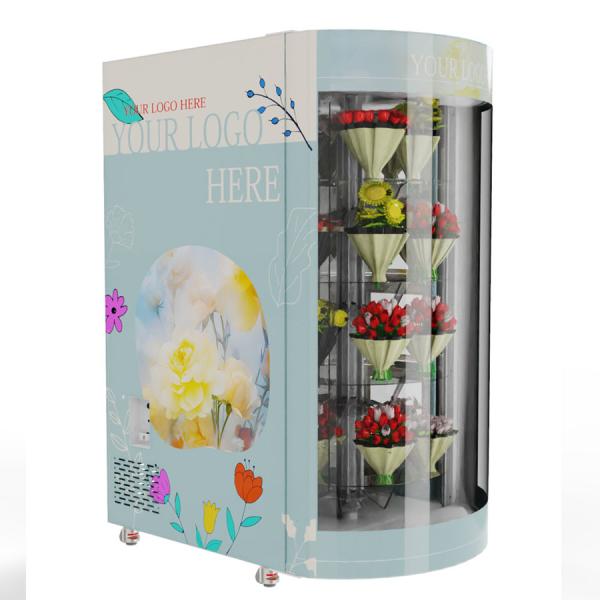 Custom Micron Smart Outdoor Locker Floral Vending Machine With Cooling System